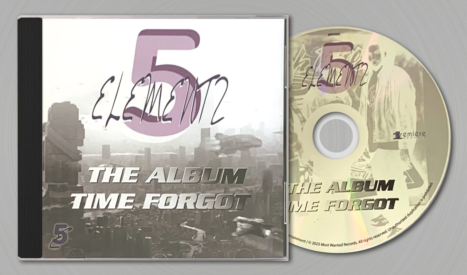 CD: 5 Elementz - The Album Time Forgot 1998-2023 (Detroit,MI)
